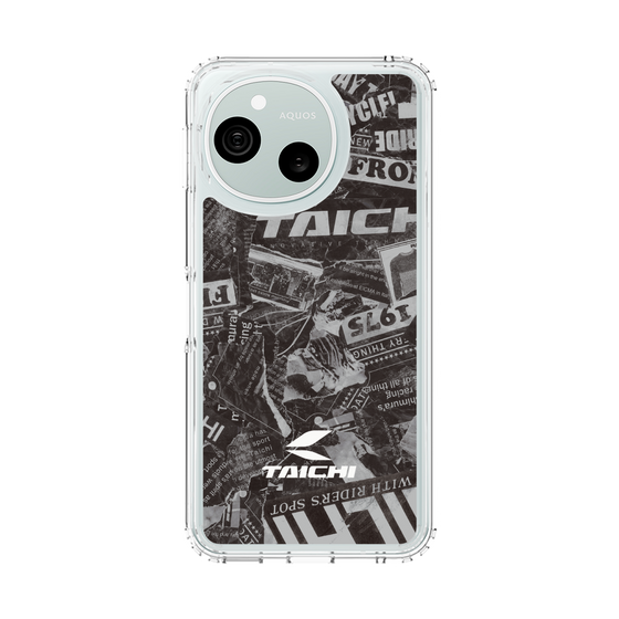 スリムプロテクションケース［ TAICHI - NEWS BLACK ］