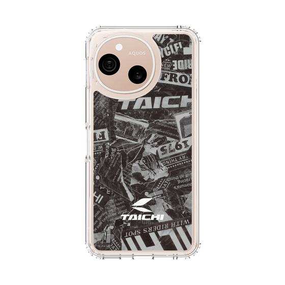 スリムプロテクションケース［ TAICHI - NEWS BLACK ］