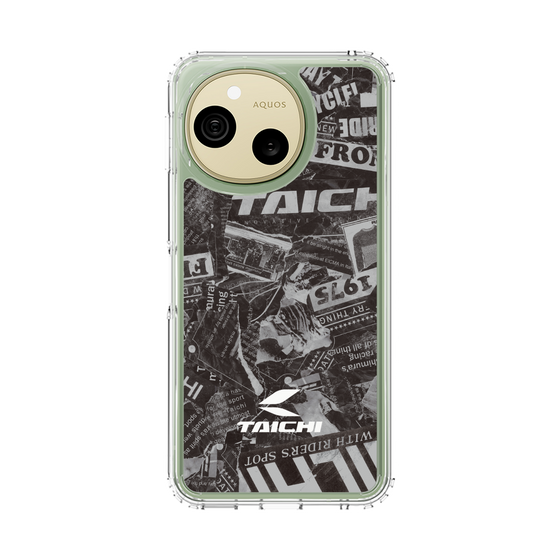 スリムプロテクションケース［ TAICHI - NEWS BLACK ］