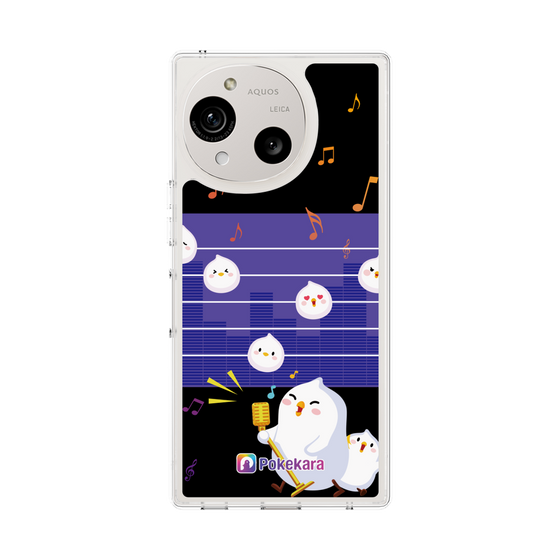 スリムプロテクションケース［ ポケカラ-歌が大好きなポケ子 ］