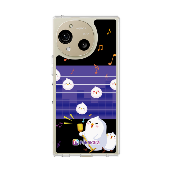 スリムプロテクションケース［ ポケカラ-歌が大好きなポケ子 ］