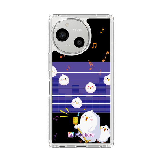 スリムプロテクションケース［ ポケカラ-歌が大好きなポケ子 ］