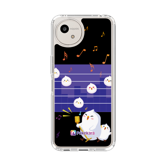 スリムプロテクションケース［ ポケカラ-歌が大好きなポケ子 ］