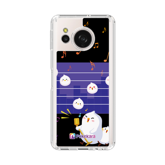 スリムプロテクションケース［ ポケカラ-歌が大好きなポケ子 ］