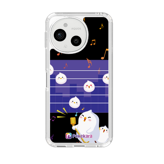 スリムプロテクションケース［ ポケカラ-歌が大好きなポケ子 ］