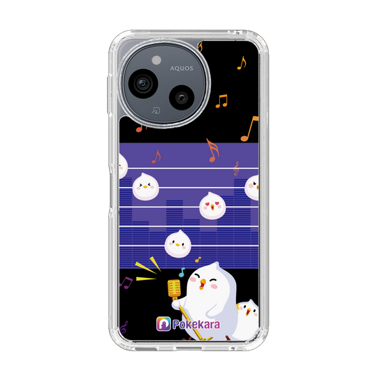 スリムプロテクションケース［ ポケカラ-歌が大好きなポケ子 ］