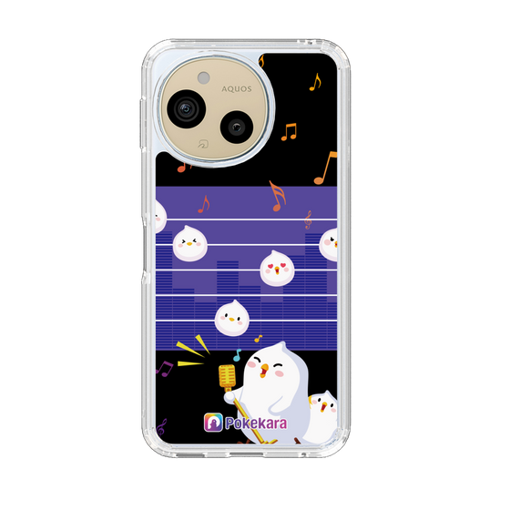 スリムプロテクションケース［ ポケカラ-歌が大好きなポケ子 ］