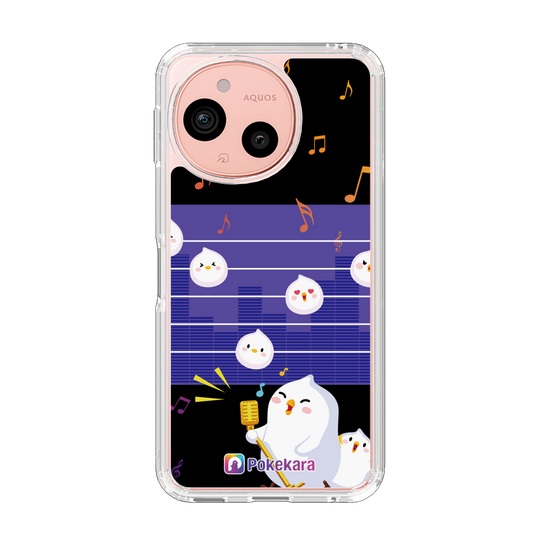 スリムプロテクションケース［ ポケカラ-歌が大好きなポケ子 ］