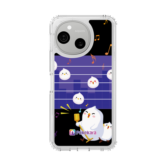 スリムプロテクションケース［ ポケカラ-歌が大好きなポケ子 ］