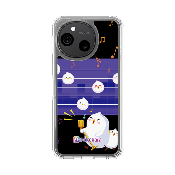 スリムプロテクションケース［ ポケカラ-歌が大好きなポケ子 ］