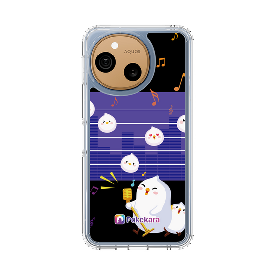 スリムプロテクションケース［ ポケカラ-歌が大好きなポケ子 ］