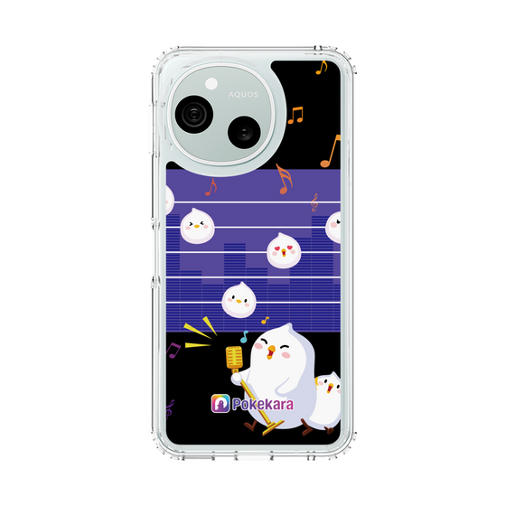 スリムプロテクションケース［ ポケカラ-歌が大好きなポケ子 ］