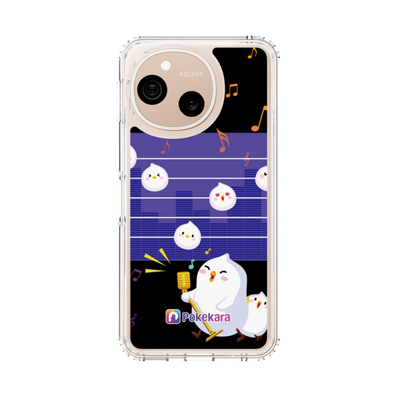 スリムプロテクションケース［ ポケカラ-歌が大好きなポケ子 ］