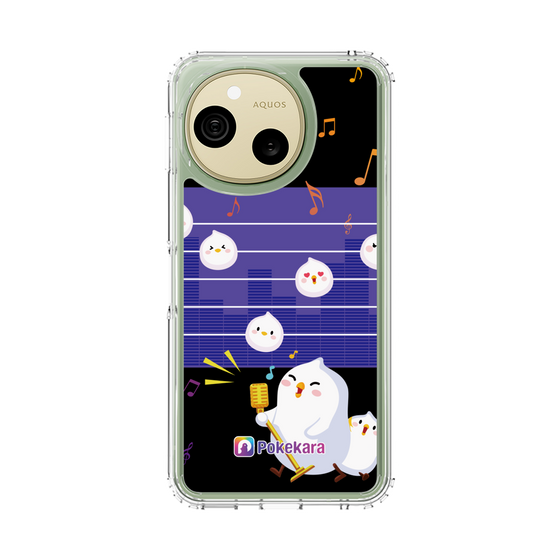 スリムプロテクションケース［ ポケカラ-歌が大好きなポケ子 ］