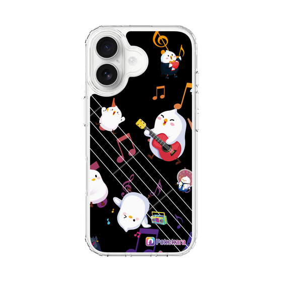スリムプロテクションケース［ ポケカラ-ロック風ポケ子 ］