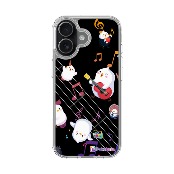 スリムプロテクションケース［ ポケカラ-ロック風ポケ子 ］
