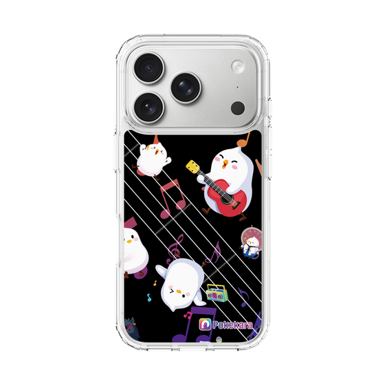 スリムプロテクションケース［ ポケカラ-ロック風ポケ子 ］