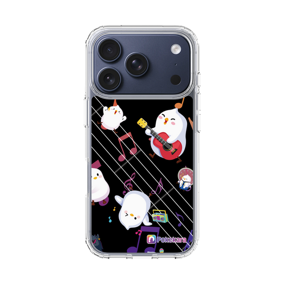 スリムプロテクションケース［ ポケカラ-ロック風ポケ子 ］