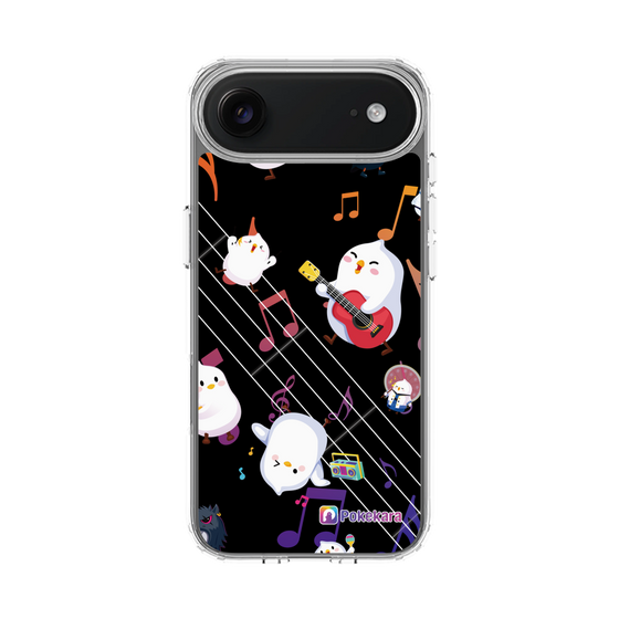 スリムプロテクションケース［ ポケカラ-ロック風ポケ子 ］