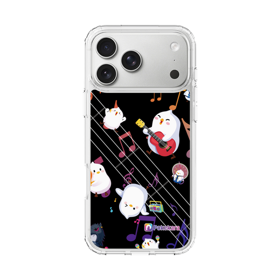 スリムプロテクションケース［ ポケカラ-ロック風ポケ子 ］