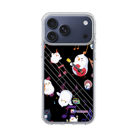 スリムプロテクションケース［ ポケカラ-ロック風ポケ子 ］