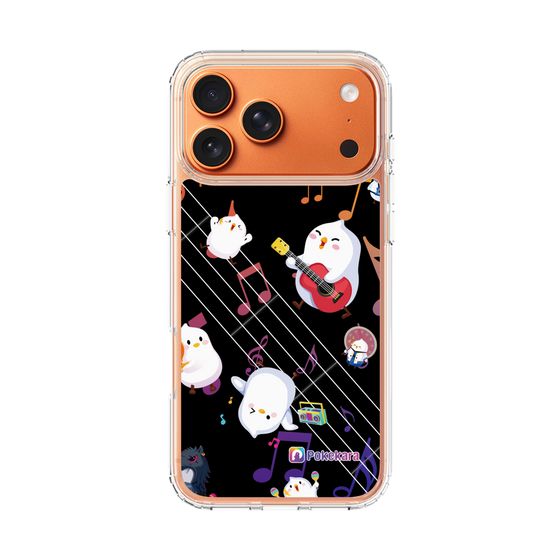 スリムプロテクションケース［ ポケカラ-ロック風ポケ子 ］