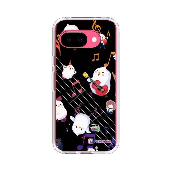 スリムプロテクションケース［ ポケカラ-ロック風ポケ子 ］