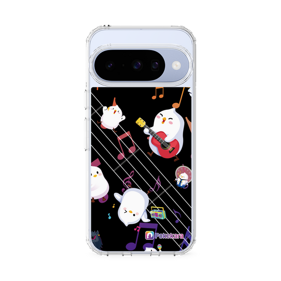 スリムプロテクションケース［ ポケカラ-ロック風ポケ子 ］