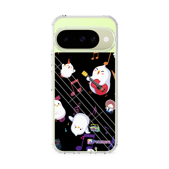 スリムプロテクションケース［ ポケカラ-ロック風ポケ子 ］