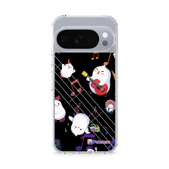 スリムプロテクションケース［ ポケカラ-ロック風ポケ子 ］