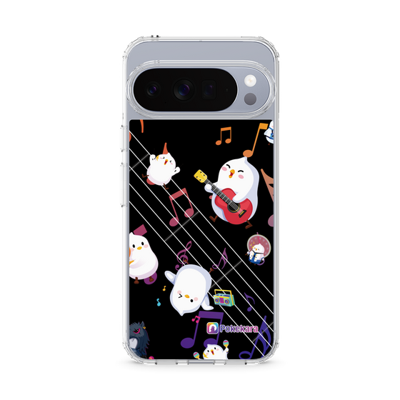 スリムプロテクションケース［ ポケカラ-ロック風ポケ子 ］