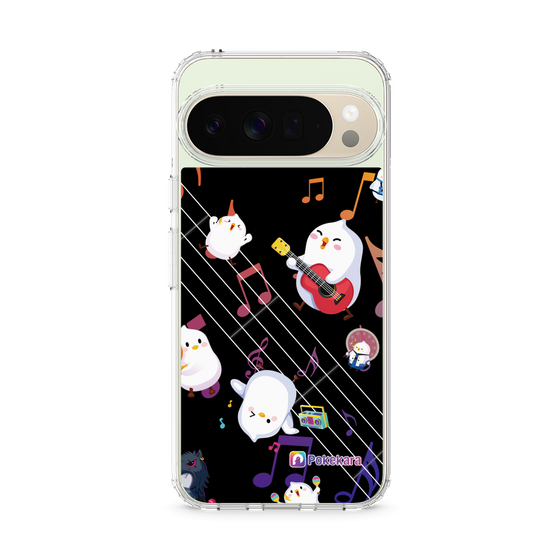 スリムプロテクションケース［ ポケカラ-ロック風ポケ子 ］