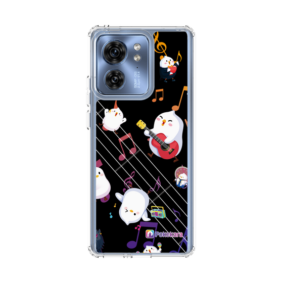 スリムプロテクションケース［ ポケカラ-ロック風ポケ子 ］