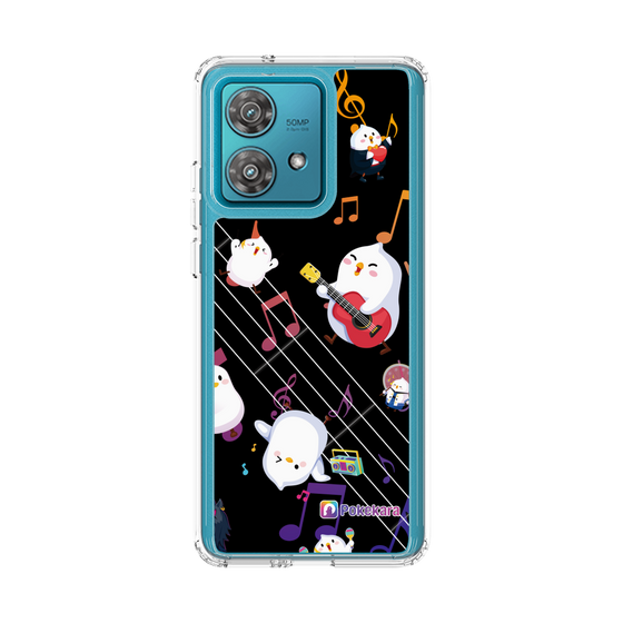 スリムプロテクションケース［ ポケカラ-ロック風ポケ子 ］