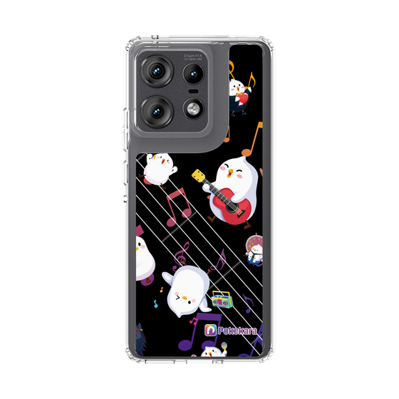 スリムプロテクションケース［ ポケカラ-ロック風ポケ子 ］