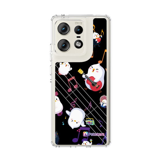スリムプロテクションケース［ ポケカラ-ロック風ポケ子 ］