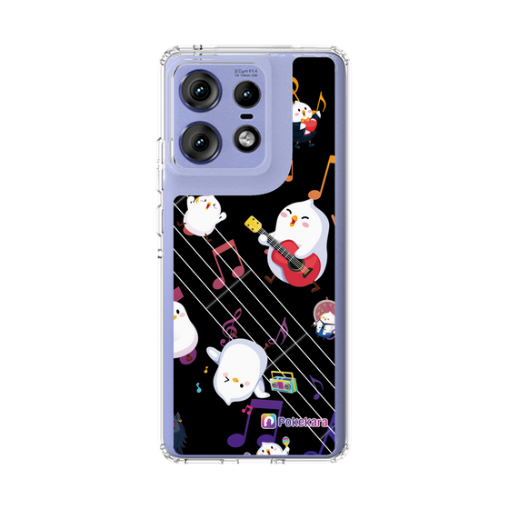 スリムプロテクションケース［ ポケカラ-ロック風ポケ子 ］