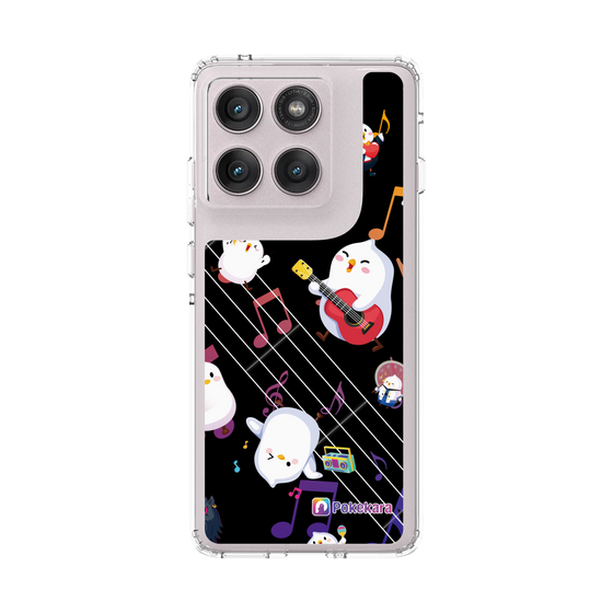 スリムプロテクションケース［ ポケカラ-ロック風ポケ子 ］