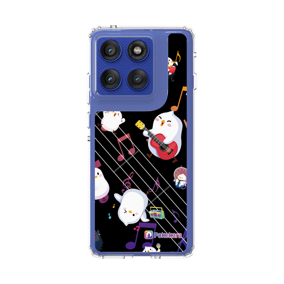 スリムプロテクションケース［ ポケカラ-ロック風ポケ子 ］