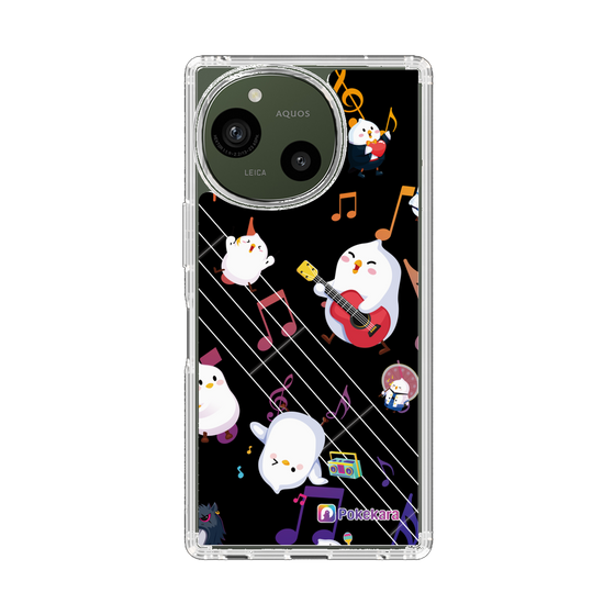 スリムプロテクションケース［ ポケカラ-ロック風ポケ子 ］