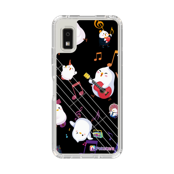 スリムプロテクションケース［ ポケカラ-ロック風ポケ子 ］