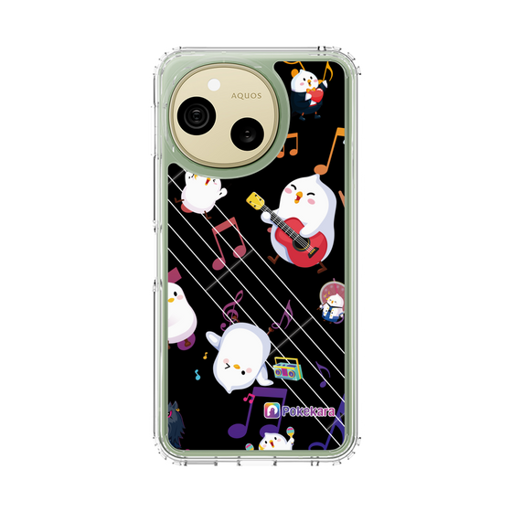 スリムプロテクションケース［ ポケカラ-ロック風ポケ子 ］