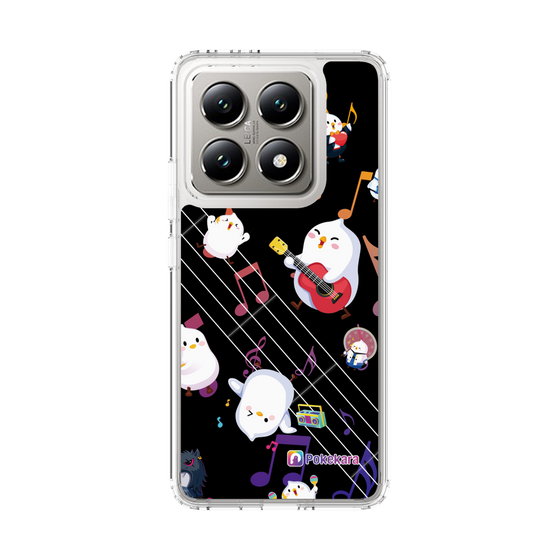 スリムプロテクションケース［ ポケカラ-ロック風ポケ子 ］