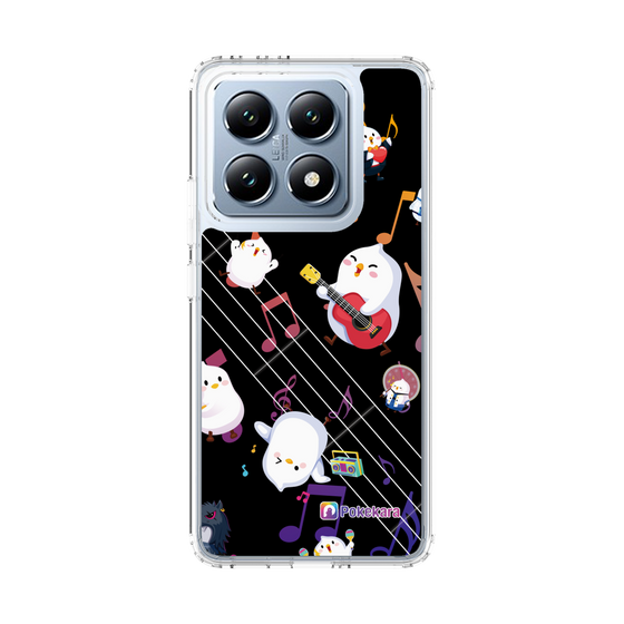 スリムプロテクションケース［ ポケカラ-ロック風ポケ子 ］