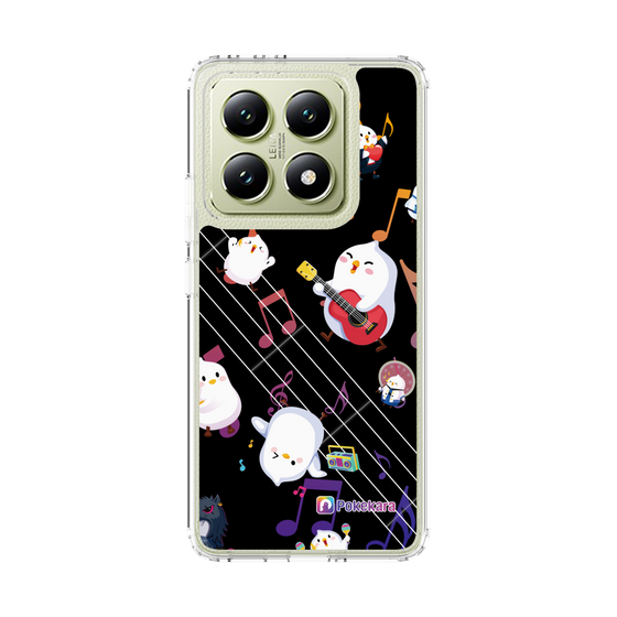 スリムプロテクションケース［ ポケカラ-ロック風ポケ子 ］