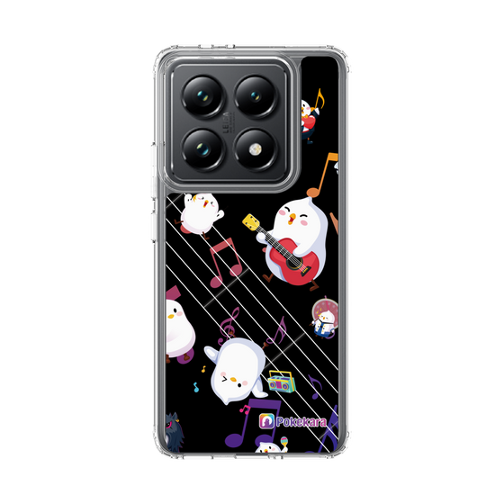 スリムプロテクションケース［ ポケカラ-ロック風ポケ子 ］