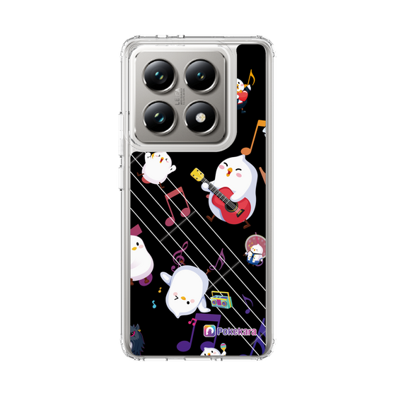スリムプロテクションケース［ ポケカラ-ロック風ポケ子 ］