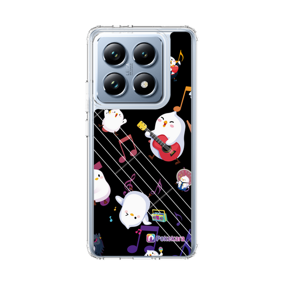 スリムプロテクションケース［ ポケカラ-ロック風ポケ子 ］