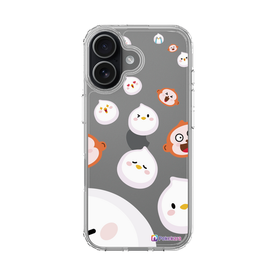 スリムプロテクションケース［ ポケカラ-ポケ子とさるちゃん ］