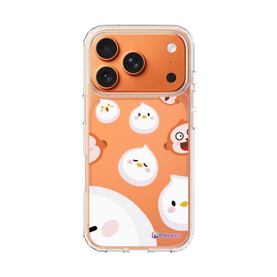 スリムプロテクションケース［ ポケカラ-ポケ子とさるちゃん ］
